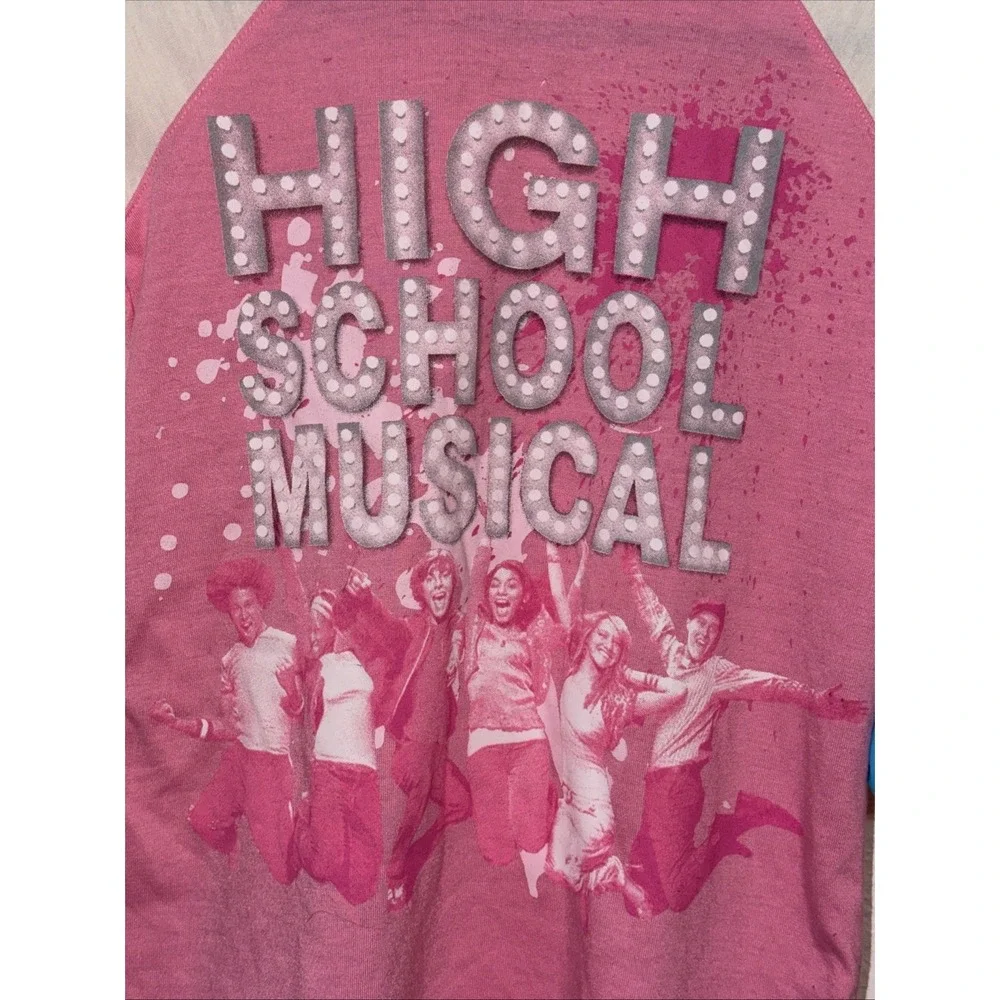 Disney High School Musical Youth Girls Size Small Vintage Y2K Teen Movie Graphic